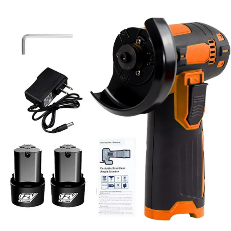 Kit Amoladora Esmeriladora Angular 12V
