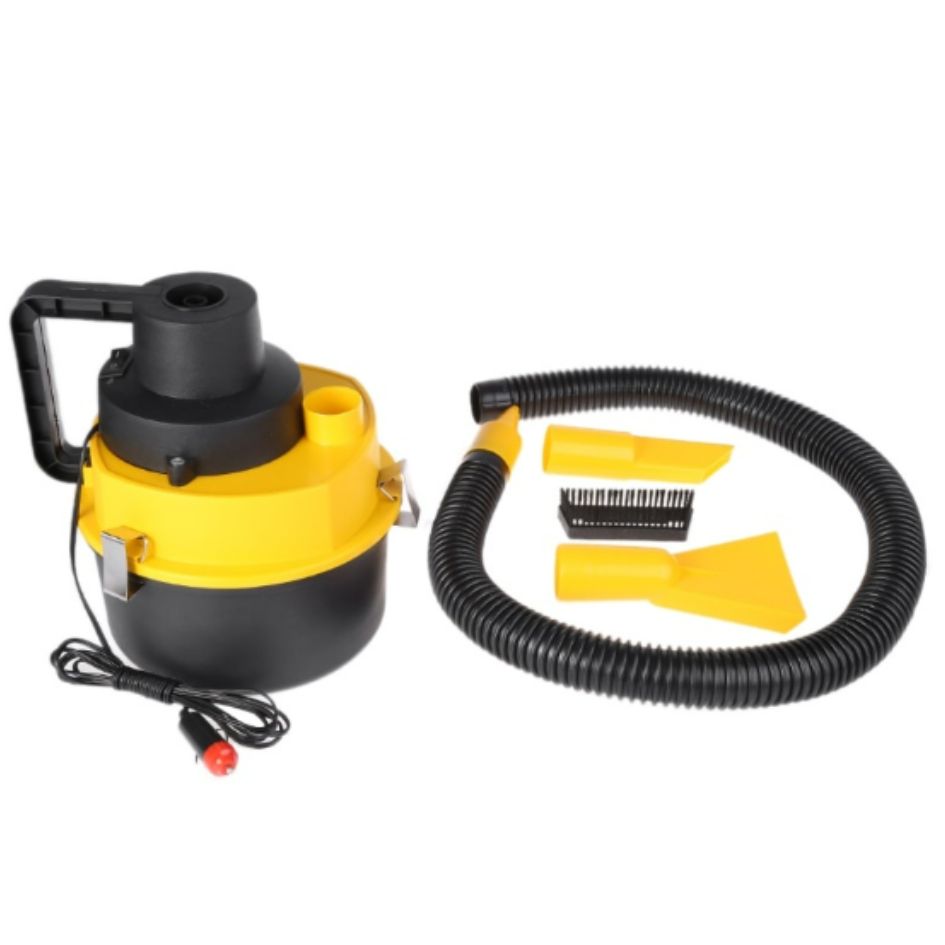 Aspiradora de Tambor Húmedo y Seco de Alta Potencia para Coche - 120W, 12V