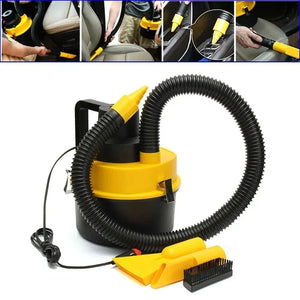 Aspiradora de Tambor Húmedo y Seco de Alta Potencia para Coche - 120W, 12V