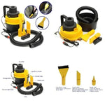 Aspiradora de Tambor Húmedo y Seco de Alta Potencia para Coche - 120W, 12V