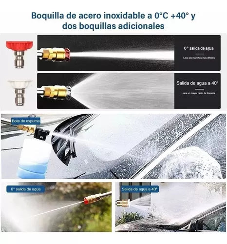 Pistola Hidrolavadora Inalámbrica